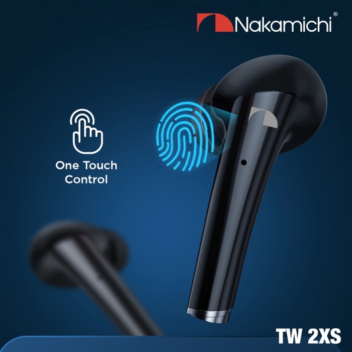 Nakamichi Tw2Xs Tws True Wireless Earbuds Bluetooth Earphone Gaming Hd