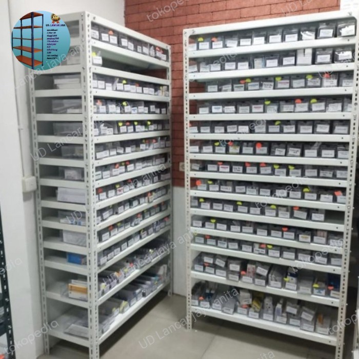 KHUSUS GRAB rak obat apotek 14 susun
