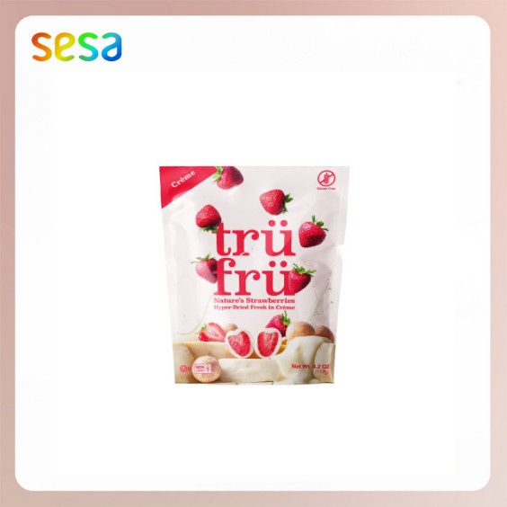 

TRUFRU Nature's Strawberries Hyper-Dried Fresh in Crme 119gr