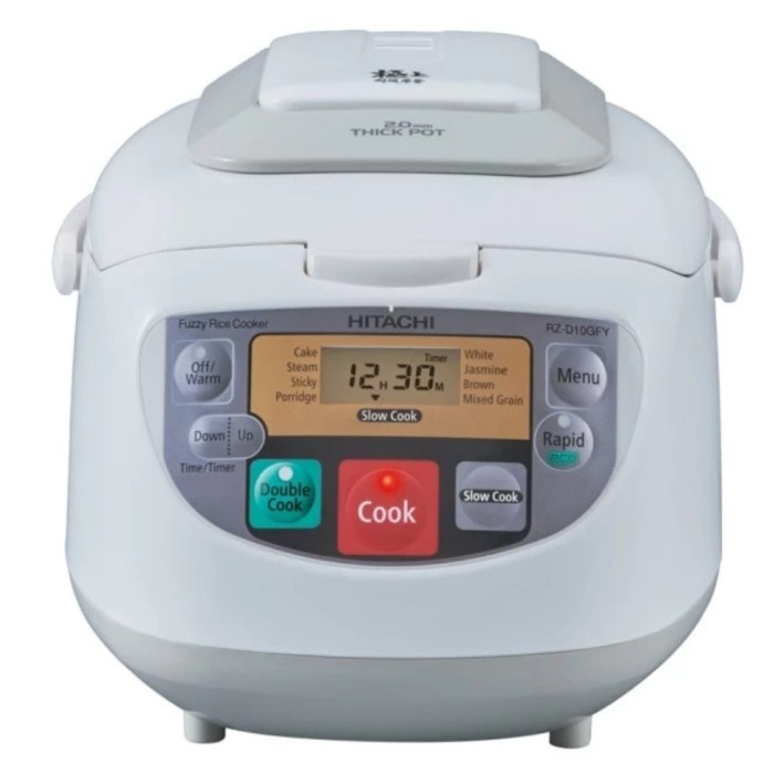 *****] RICE COOKER DIGITAL HITACHI 1 LITER GARANSI RESMI TERBAIK