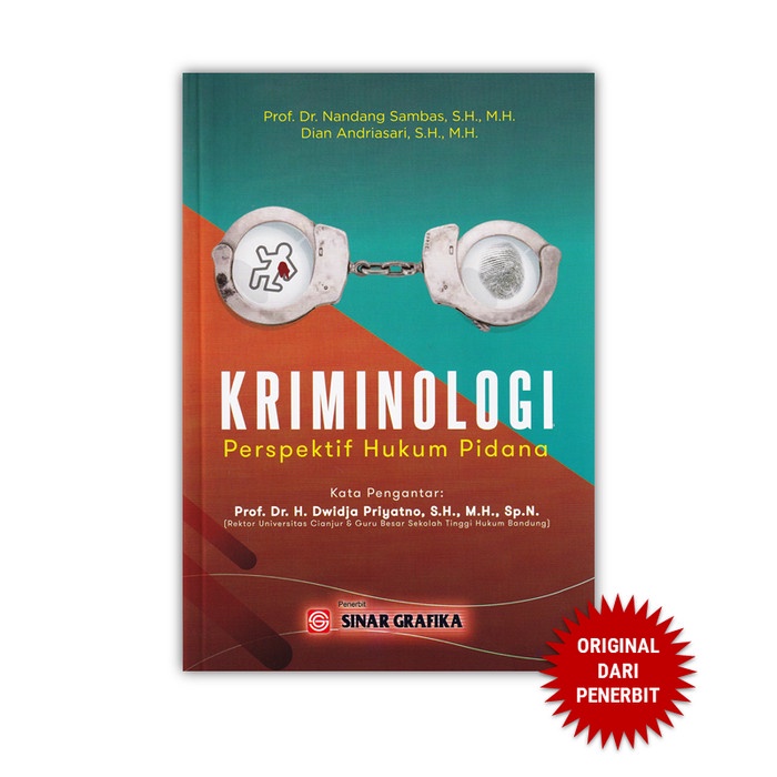 

Kriminologi : Perspektif Hukum Pidana