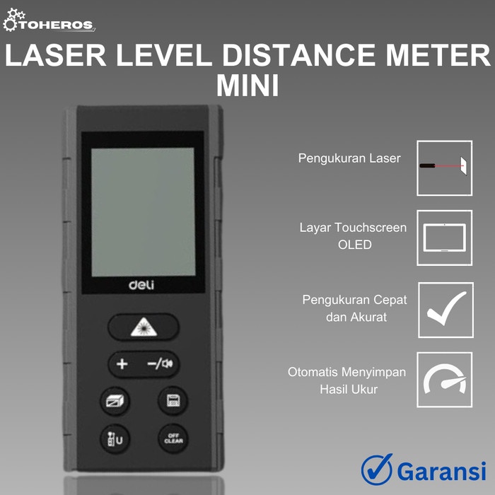 Meteran Laser Distance Meter 100 Meter Digital