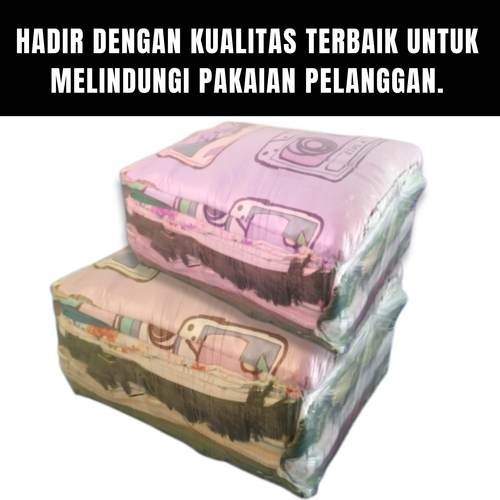 NEW ARRIVAL PLASTIK LAUNDRY PP BENING KANTONG PLASTIK PACKING BAJU LONDRY BUKET BUCKET KILOAN
