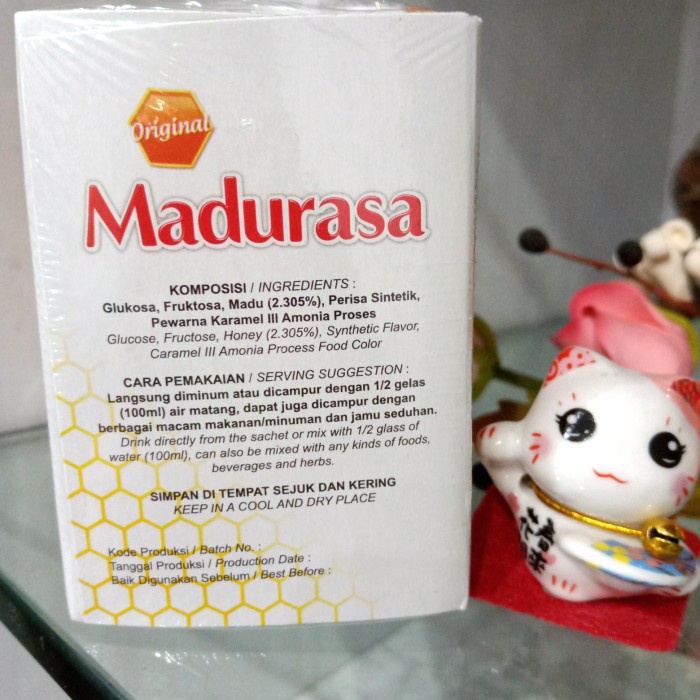 

Promo Terbatas Madu Rasa Original 12 Sachets Aman