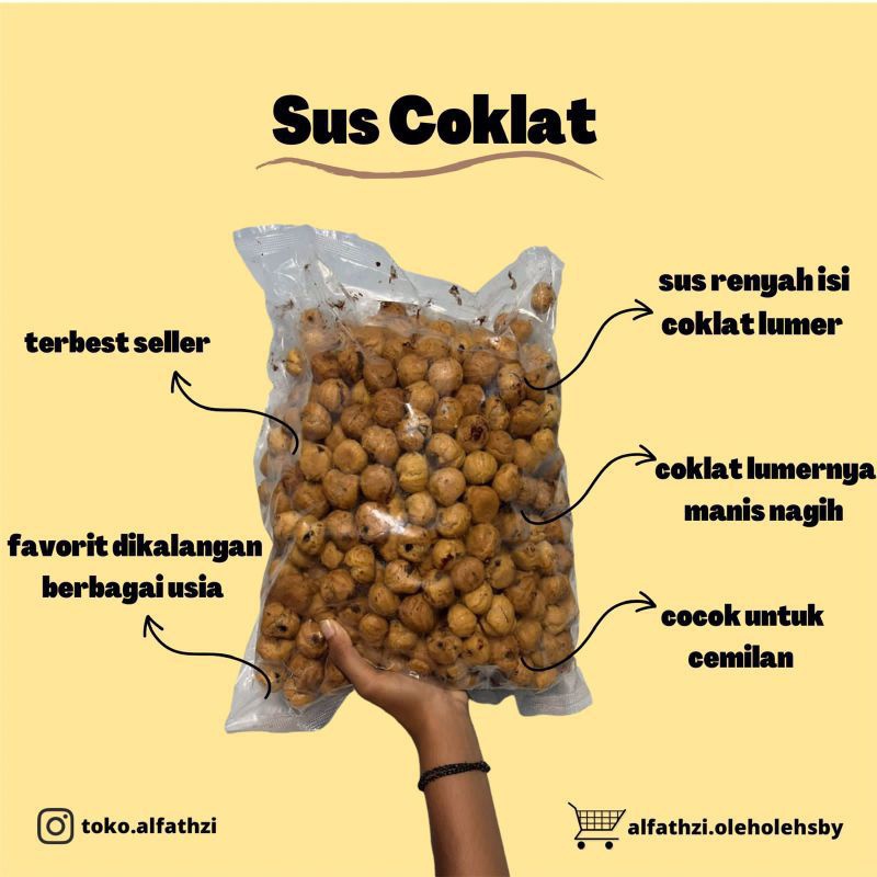 

OLEH-OLEH SURABAYA SOES LUMER COKLAT PREMIUM 500GR