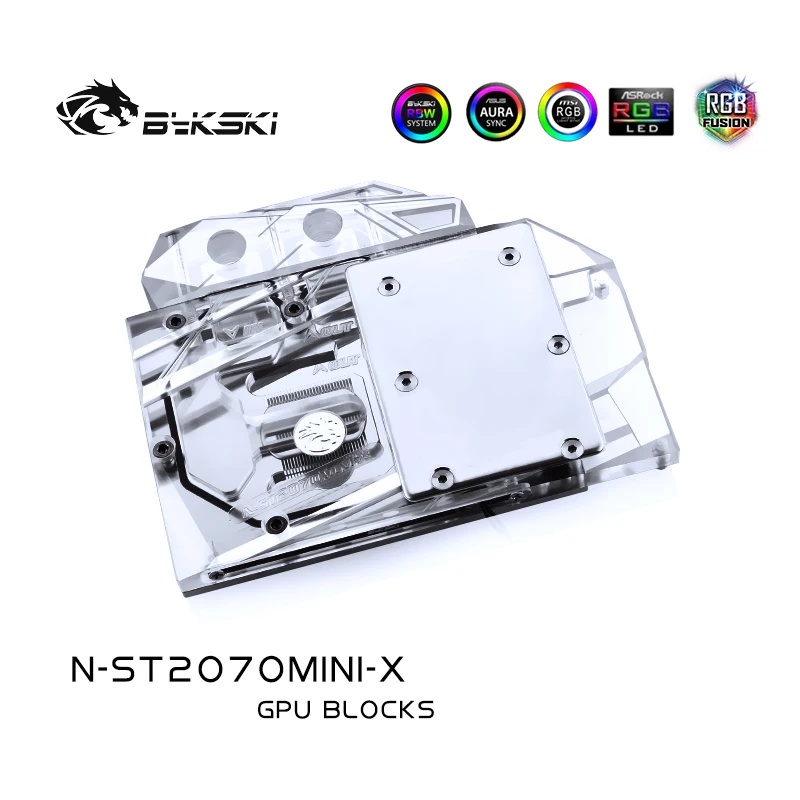 QCOOL Water Block use for ZOTAC RTX2070 8GD6 MINI OC/RTX 2060 AMP/RTX 2060 Super Mini/2070 Blower / 