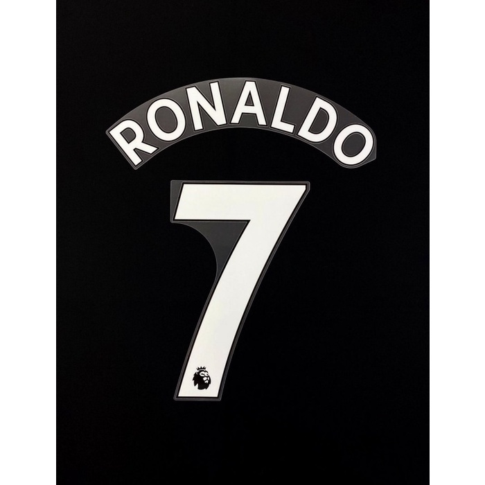 Nns Avery 2019-23 / Putih = Ronaldo (7). Original Nameset For Jersey