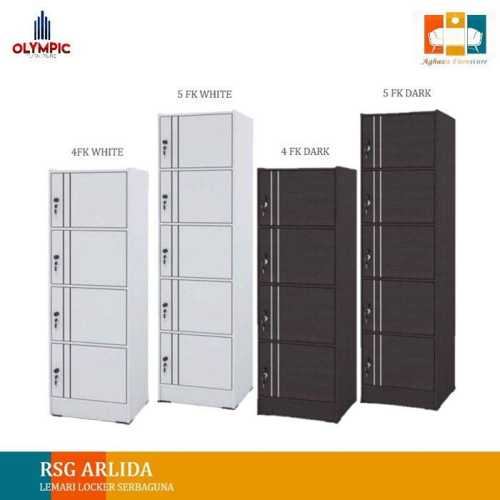 

Rak Buku Locker File Lemari Serbaguna Rsg Arlida