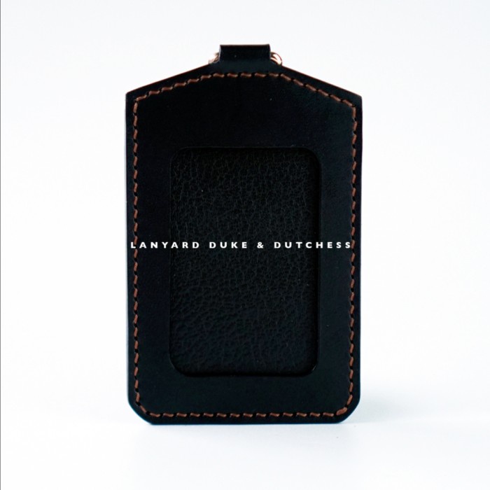 

Whitehouse Lanyard - Id Card Holder - Black Buttero