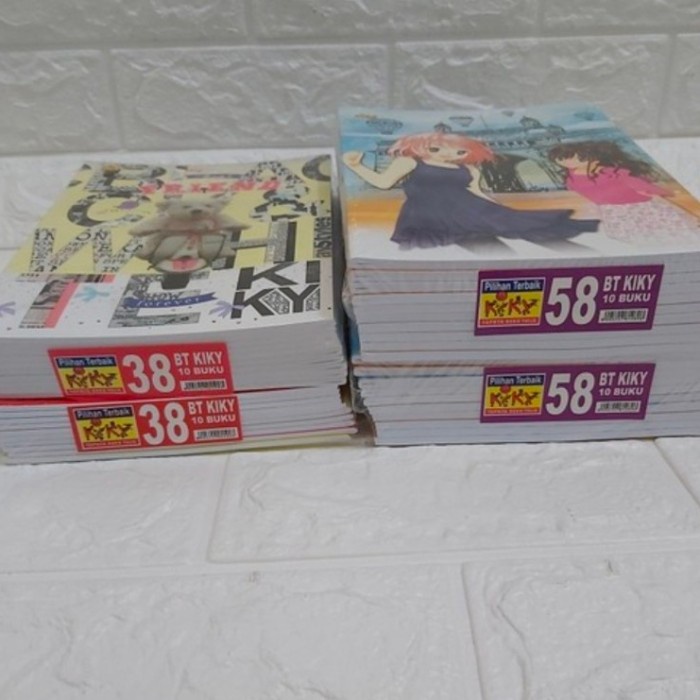 

Buku Tulis Kiky Perpack Isi 10 Buku