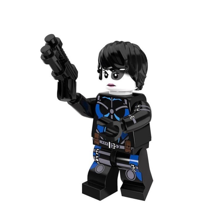 Marvel X Men X Force Domino Neena Thurman Action Mini Figure Minifig Brick