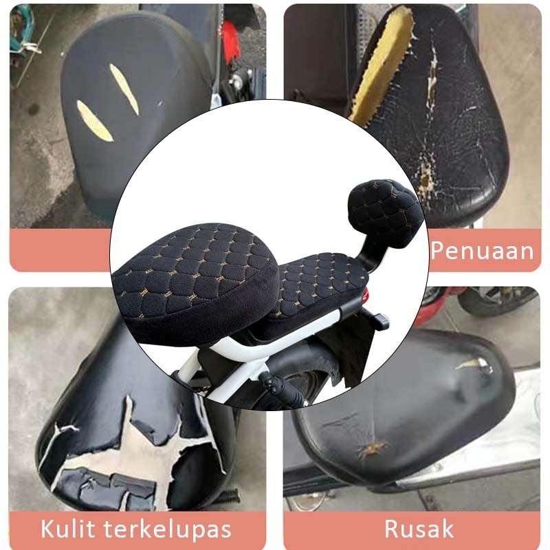 Promo Super 1 Set Cover Jok Sepeda Listrik Sarung Kursi Sepeda Listrik Universal Pelindung Jok