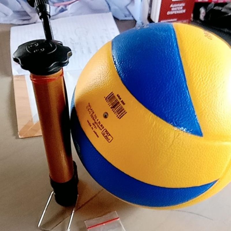 Disc Bola Voli/Voly Mikasa/Voli Berkualitas Bonus Pompa Pentil