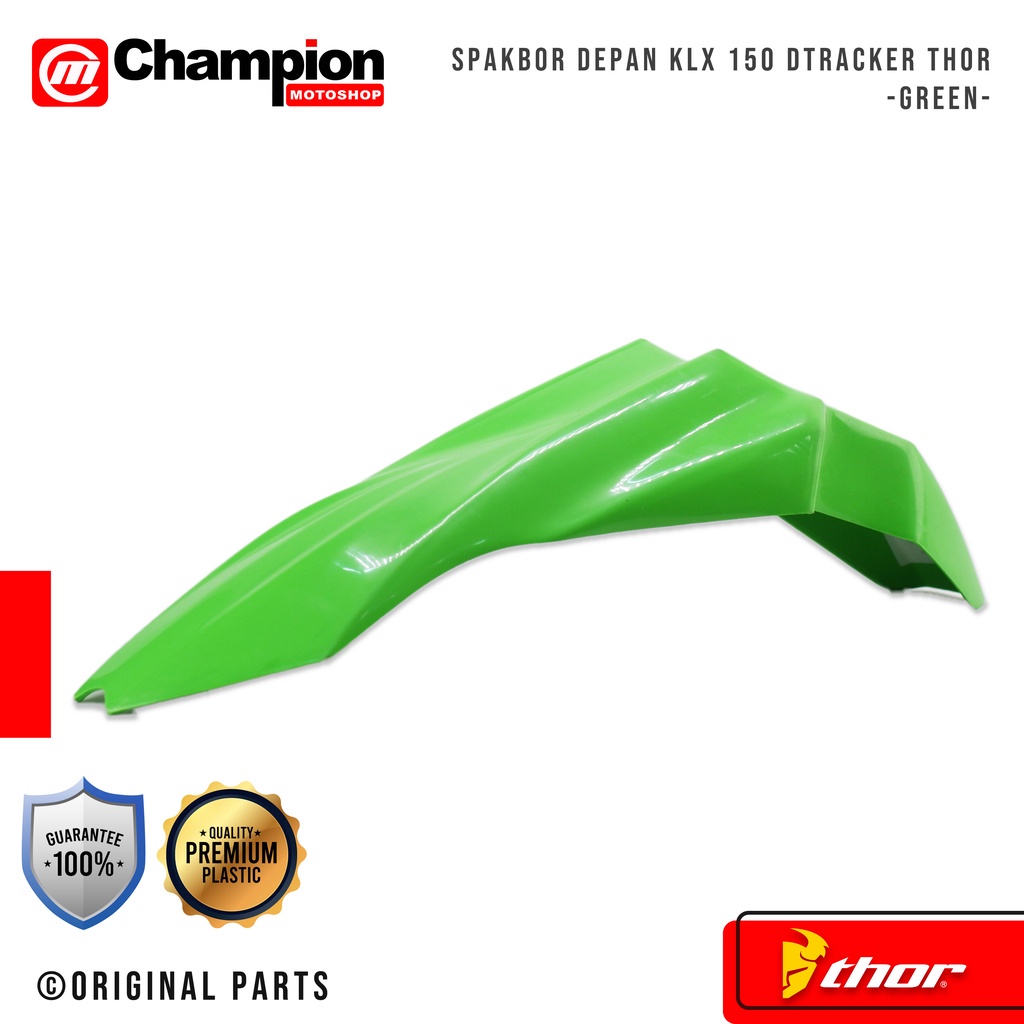 Ready Stock Spakbor Depan Dtracker New Old Ori Pnp Klx 150 Trail Plastik Thor