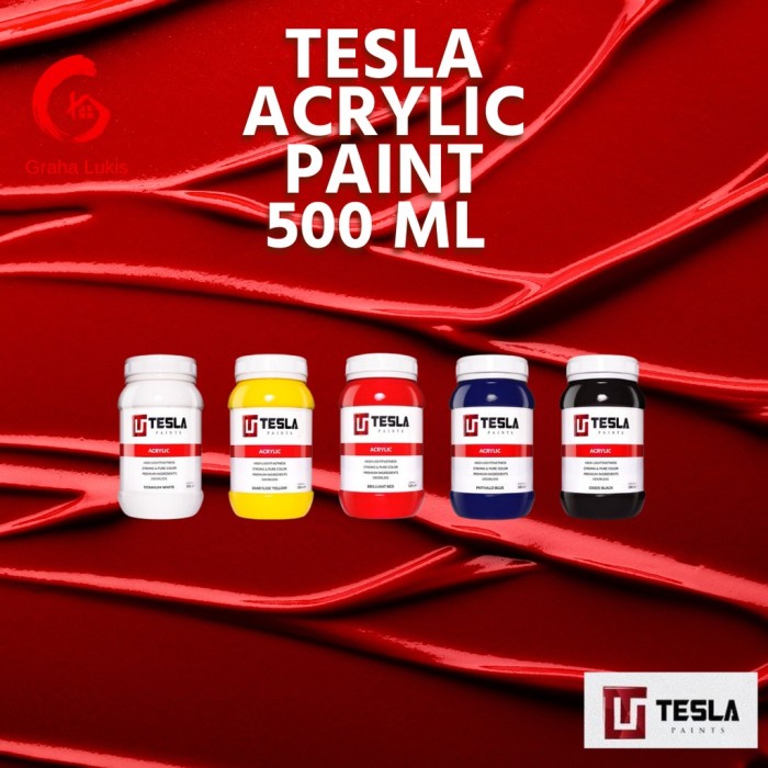 

Sale Tesla Paints Acrylic Paints / Cat Akrilik 500Ml Varian 2