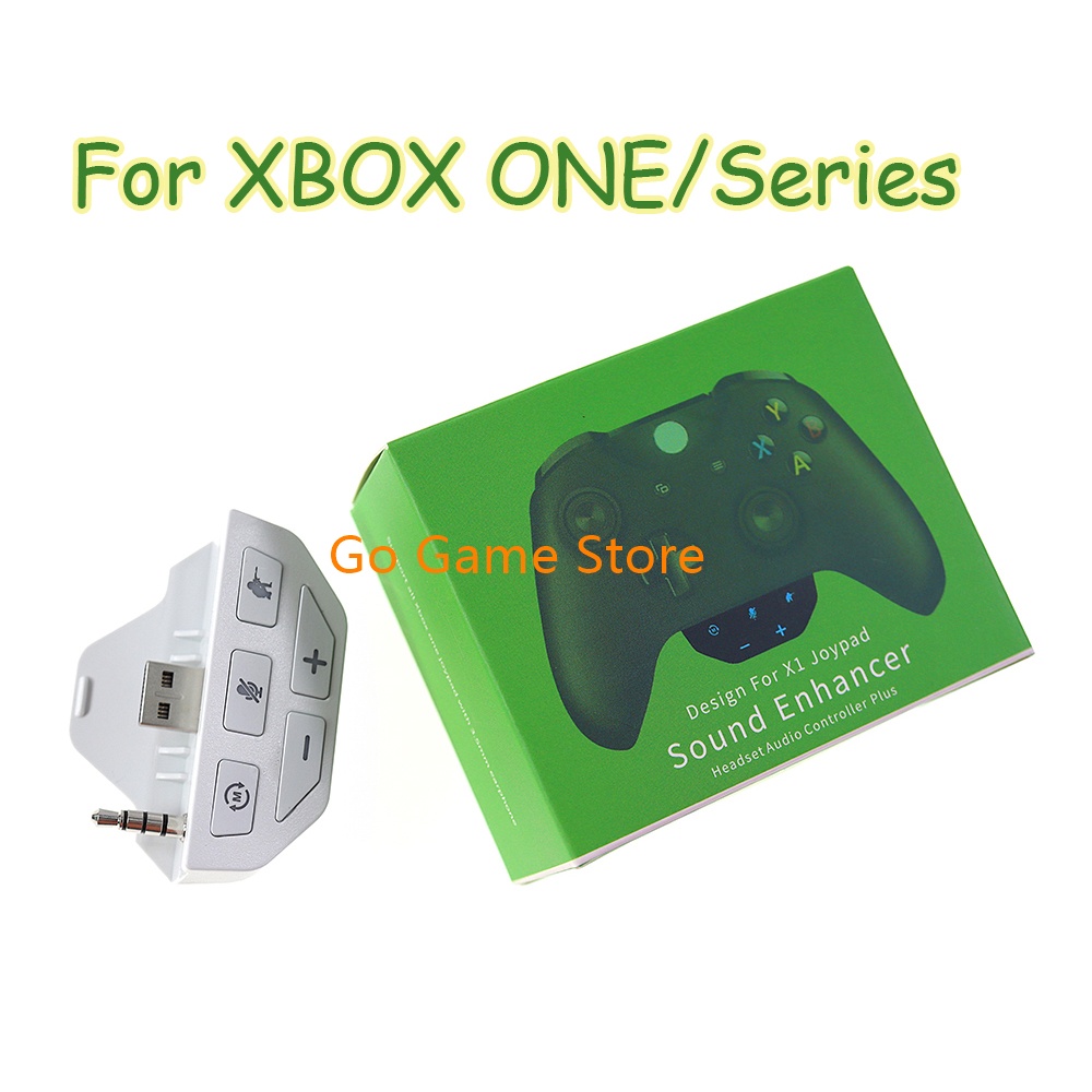 VID Audio Sound Enhancer For Xbox One Headset Adapter With 3.5mm Earphone Socket For Xbox Series X/S