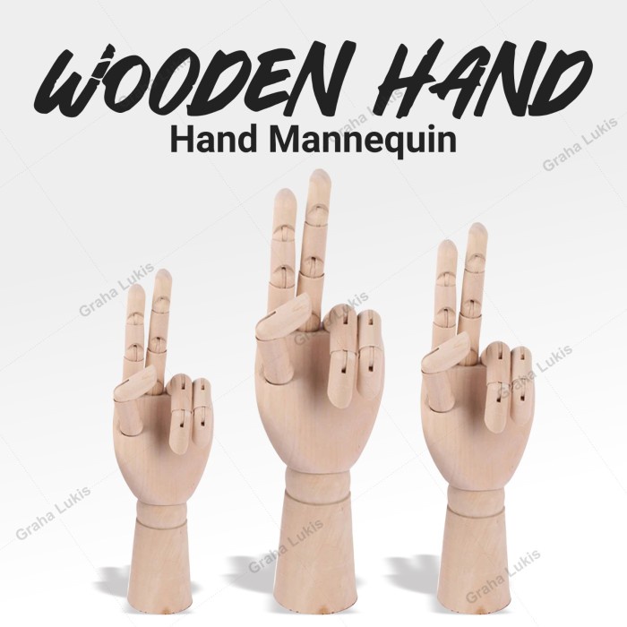 

Sale Wooden Hand - Manikin Tangan Terbuat Dari Kayu - 8