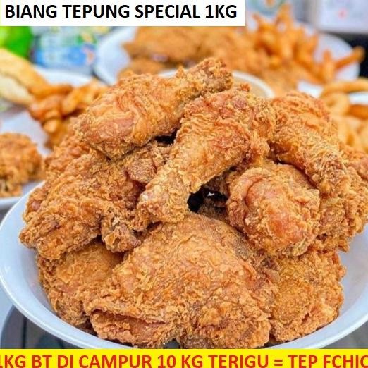 

Tepung Biang Special Fried Chicken 1kg - Tepung Bumbu Fried Chicken Special 1000 gram