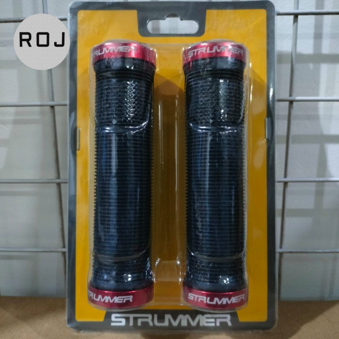 Terlaris Strummer handle grip HFT-899 hand grip sepeda Ribbed double Lock MTB grip SALE