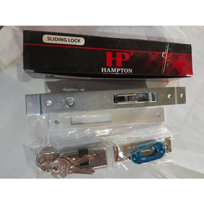 kunci kait pintu geser Alumunium Hampton 5423