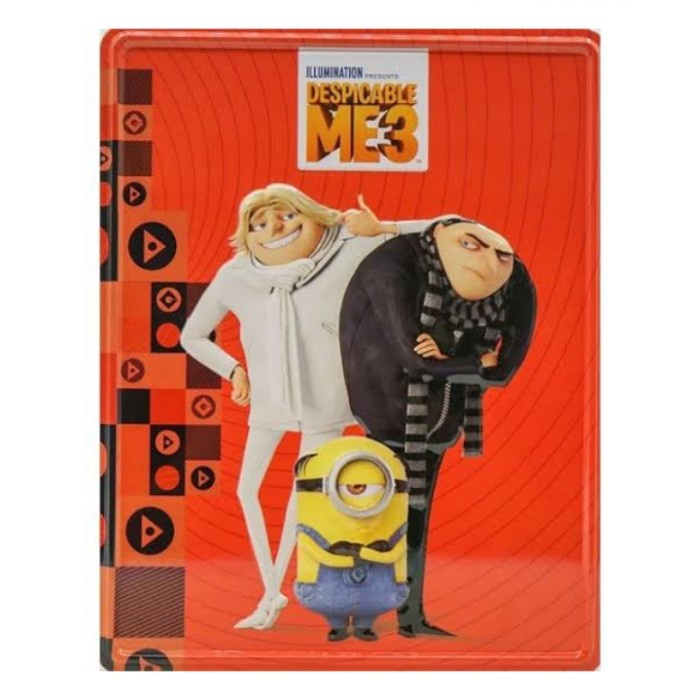 

Buku Kaleng Sticker Colouring Activity Despicable Me Minion Tin Book
