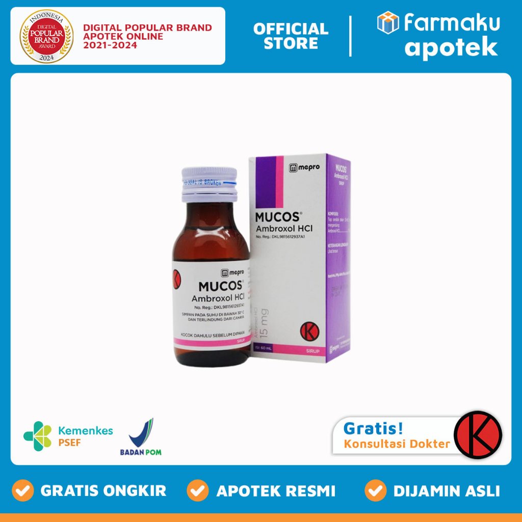 Mucos Syrup 60 ml - HBK