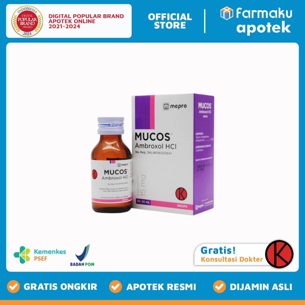 Mucos Drop 20 ml - HBK