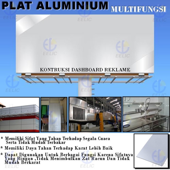 

Flashshow EELIC PLT-A2MM PLAT ALUMINIUM PANJANG 20X30CM TEBAL 2 MM MULTIFUNGSI BERKUALITAS TINGGI