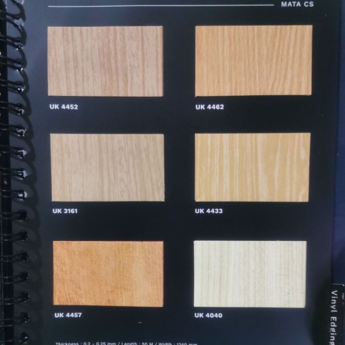 Flashshow Supercon sheet vicon sheet Pvc pelapis mebel interior warna kayu