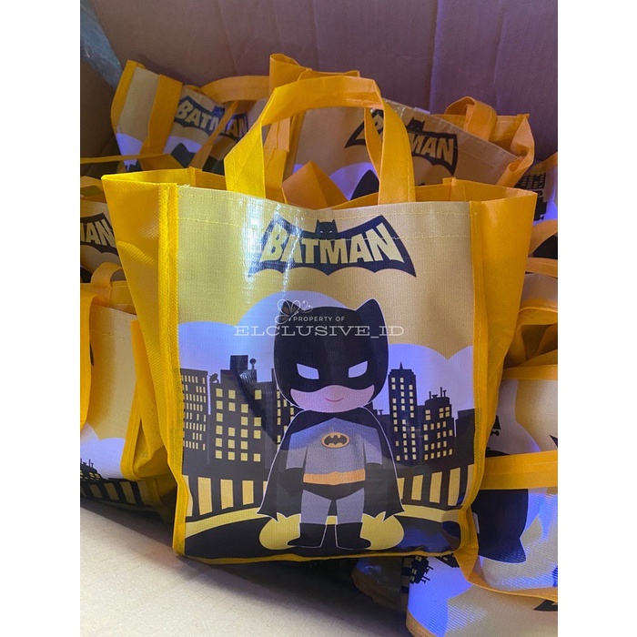 Flashshow Paket Snack Ulang Tahun Karakter - Goodie Bag - Paket Snack Tas