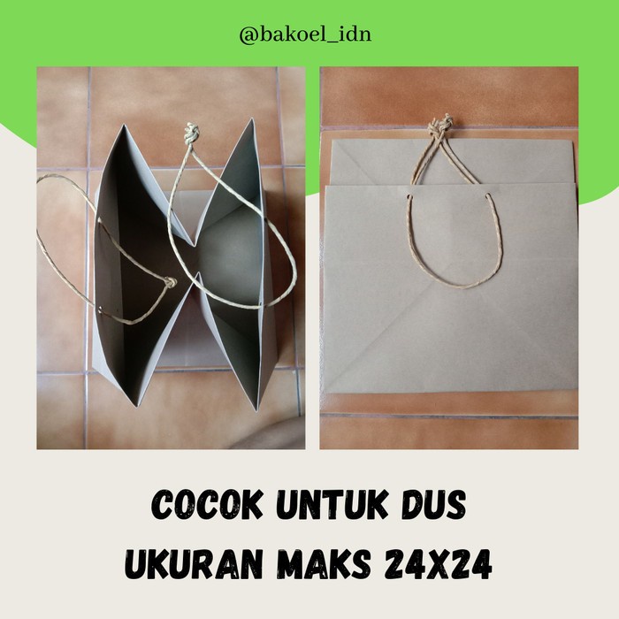

Flashshow Paper Bag Kraft Tas Serbaguna