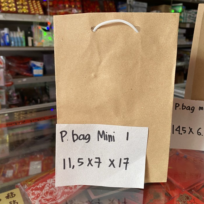 Flashshow Paper Bag Mini / Paper Bag Kraft Mini / Goodie Bag Mini