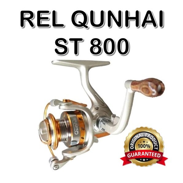reel mini qunhai st 800a qunhai st800 rel mini rel pancing rel kunhai rel joran spinining qunhai spi