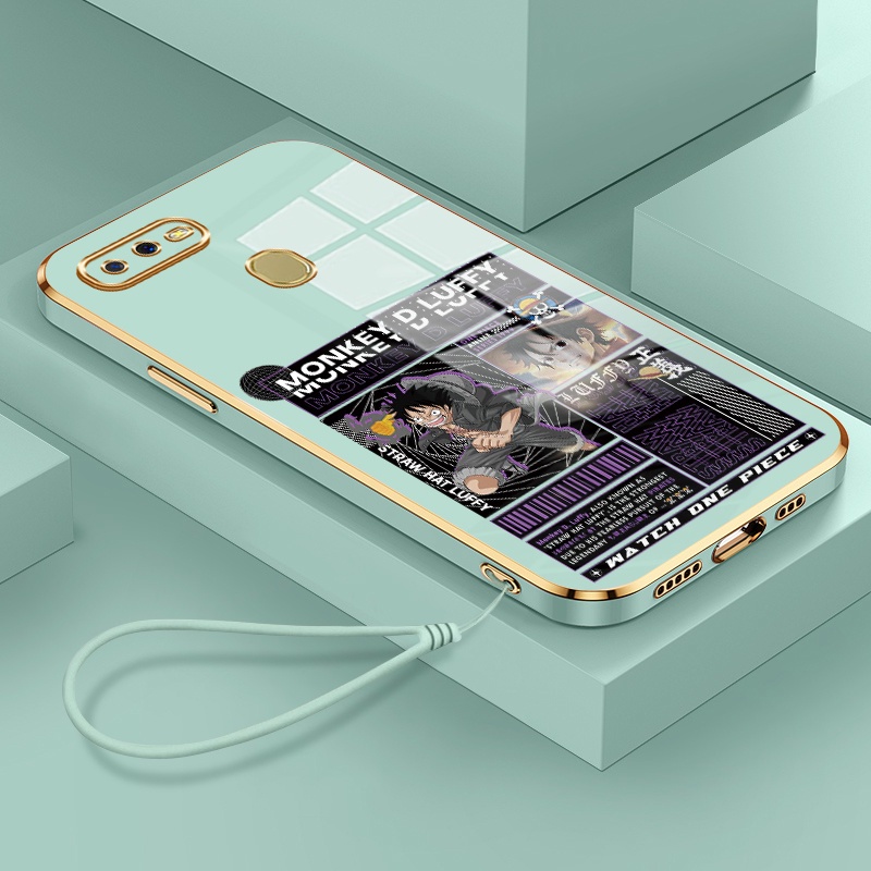 Casing Hp Untuk OPPO A7 A5s A12 A12s A11k A5 2018 A3s A12E Realme C1 Case Casing pola Karakter Anime