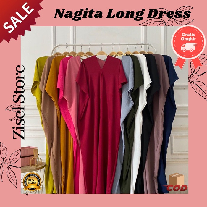 

KODE H LONG DRESS SQUARE ATASAN JUMBO CRINKLE AIRFLOW LONG SQUARE NAGITA