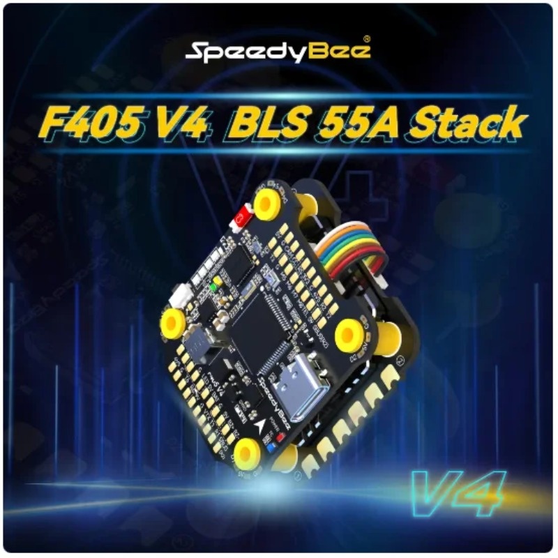 UNMO RunCam SpeedyBee F4 F405 V4 55A BLS 30x30 Stack FC ICM42688P 4in1 ESC iNAV Betaflight Wireless 