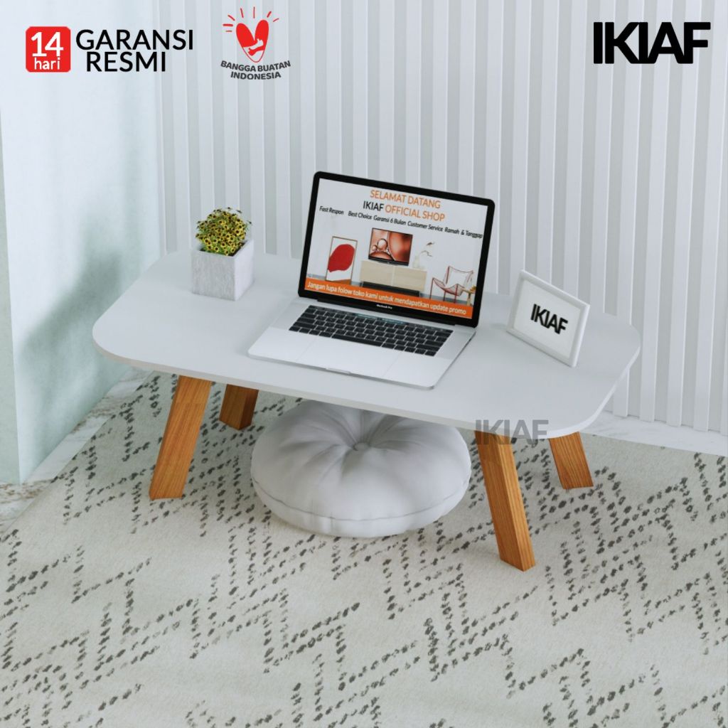 IKIAF Arredo Meja Lesehan Square Ruang Tamu Minimalis Modern *
