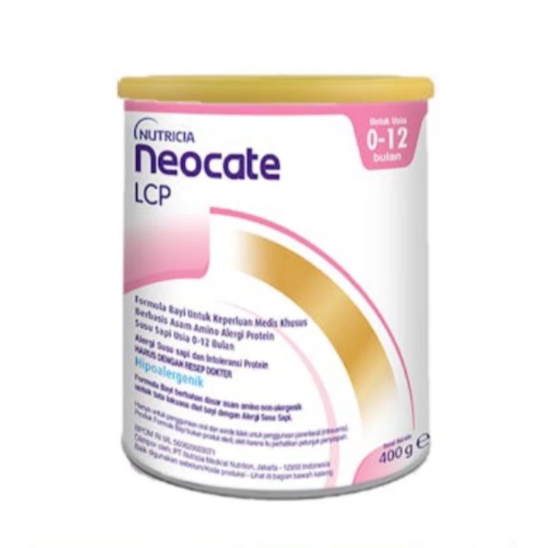 NEOCATE LCP 400 GR / SUSU HIPOALERGENIK
