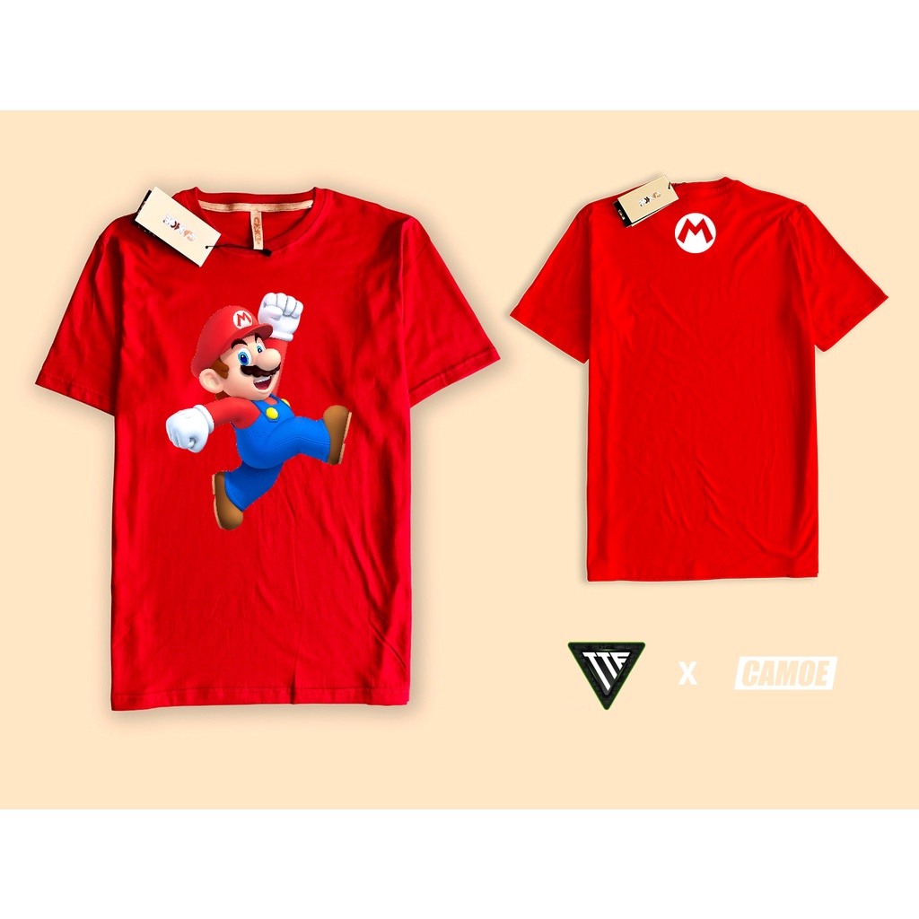 Kaos Tshirt Mario Super Mario Kart World Gaming