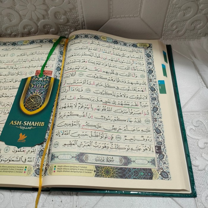 ALQURAN ASH SHAHIB TAJWID A4, NON TERJEMAH ALQURAN ASHAHIB UTSMANI KODE 38