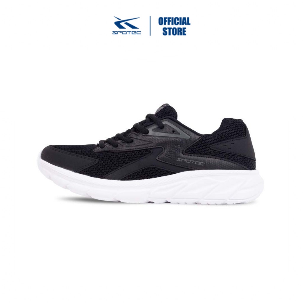 Discount Spotec Sneakers Calvin Sepatu Sneakers Pria Wanita - Hitam Putih