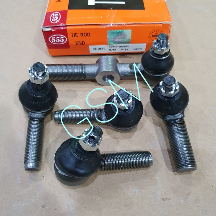 Tie Rod End Set Toyota 1F 2F Hartop Fj40 Fj45 Bj40 555 Japan