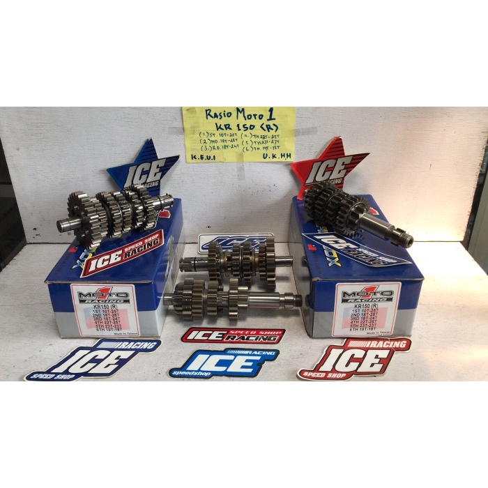 Rasio moto-1 kawasaki ninja kr-150 (R)