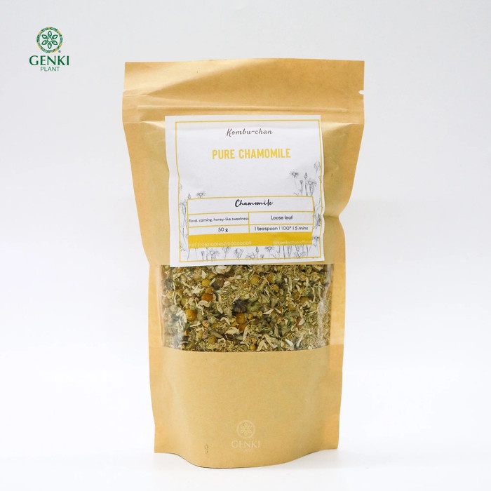 

Kombu-Chan Dried Chamomile Tea / Teh Bunga Kamomil Kering - 50 g
