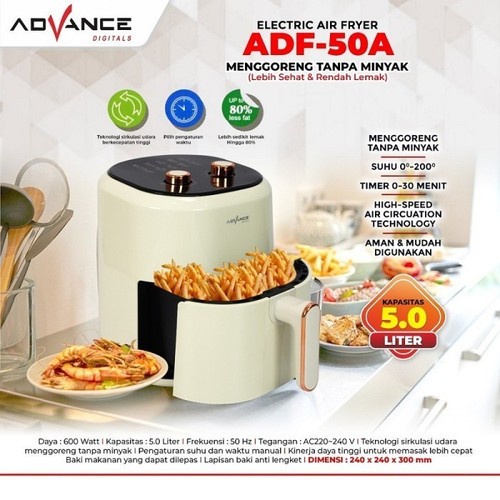 ADVANCE AIR FRYER ADF-50A