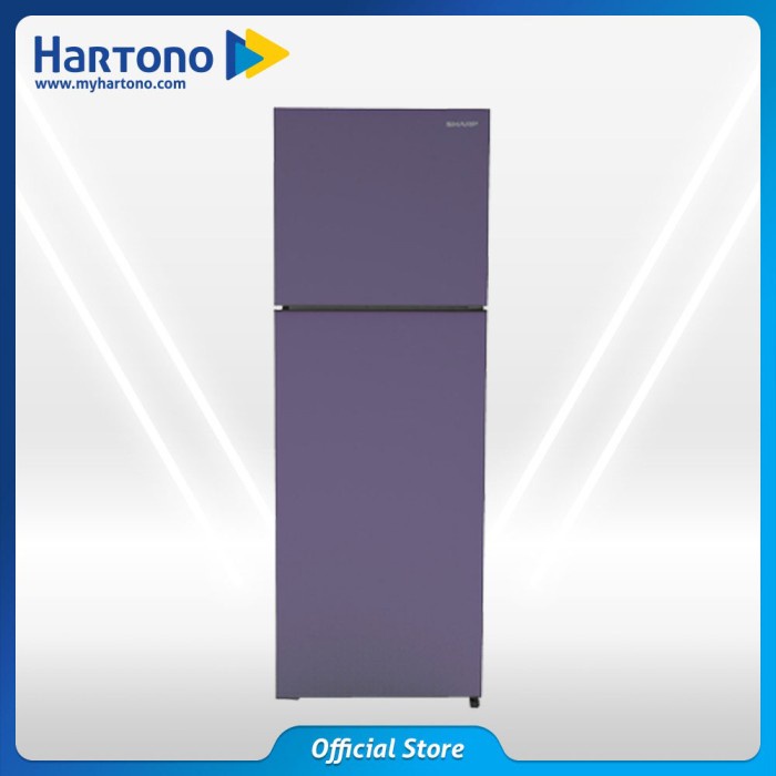 Sharp Kulkas Kecil 2 Pintu Small 2 Door Refrigerator SJ326XGCP