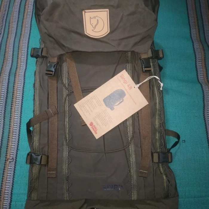 tas ransel gunung carrier Fjallraven Singi 48