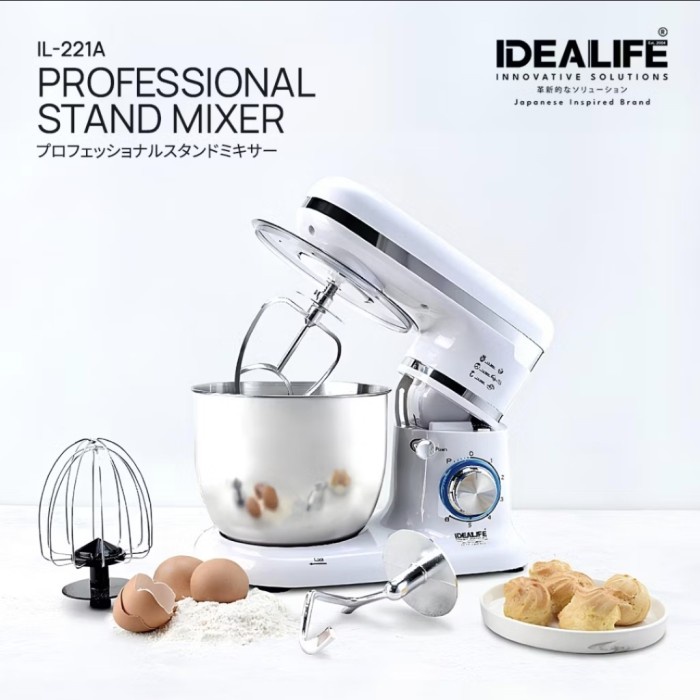 Standing Mixer Low Watt Original Idealife Il221A
