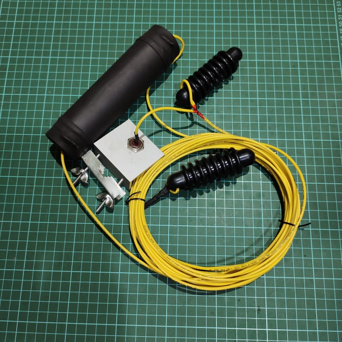 Longwire Antenna Long Wire Antena Hf 80 40 Dualband Dual Band 3.5Mhz 7Mhz