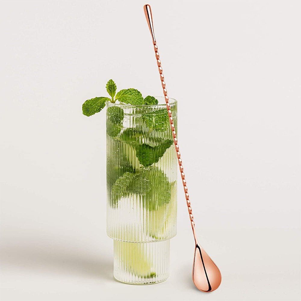 

TEAEGG Long Bar Spoon Cocktail Sendok Pengaduk Panjang 40cm - CDF1800